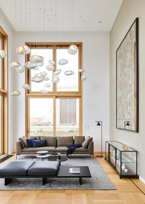Blown Glass Random Pendant Light-DWHOME
