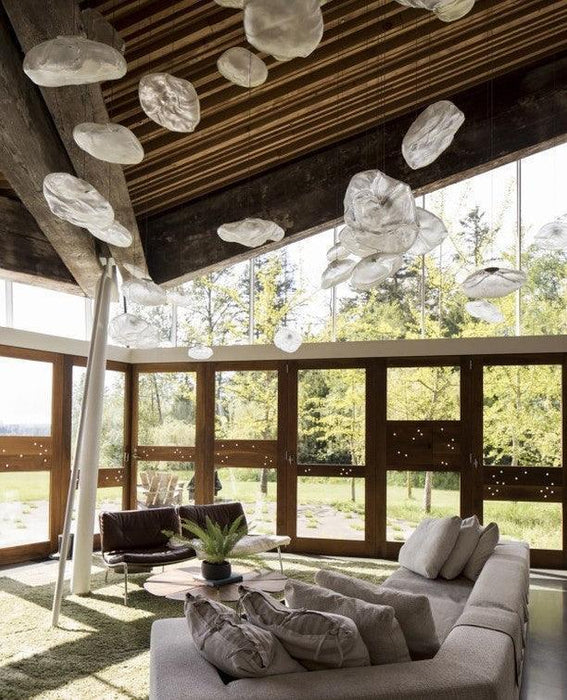 Blown Glass Random Pendant Light-DWHOME