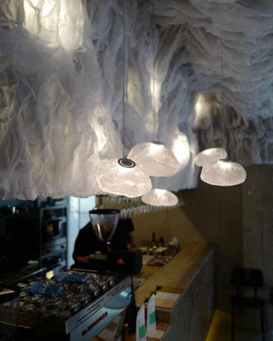 Blown Glass Random Pendant Light-DWHOME