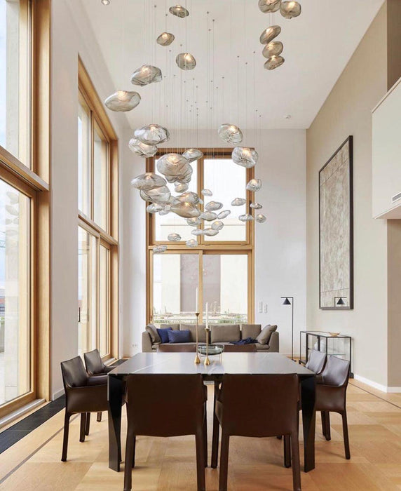Blown Glass Random Pendant Light-DWHOME