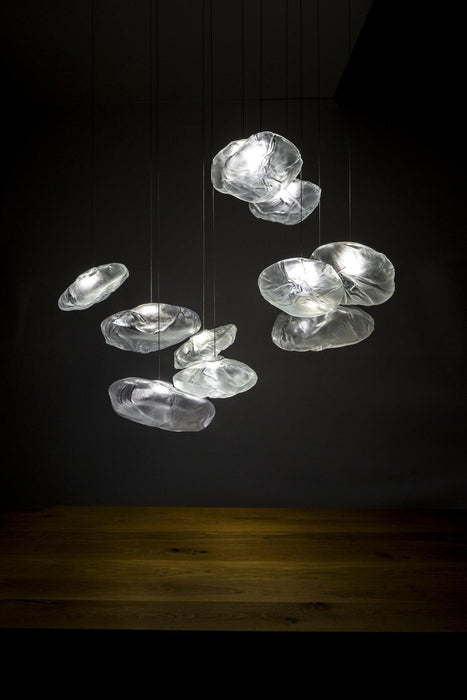 Blown Glass Random Pendant Light-DWHOME