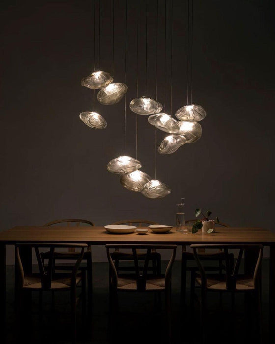 Blown Glass Random Pendant Light-DWHOME