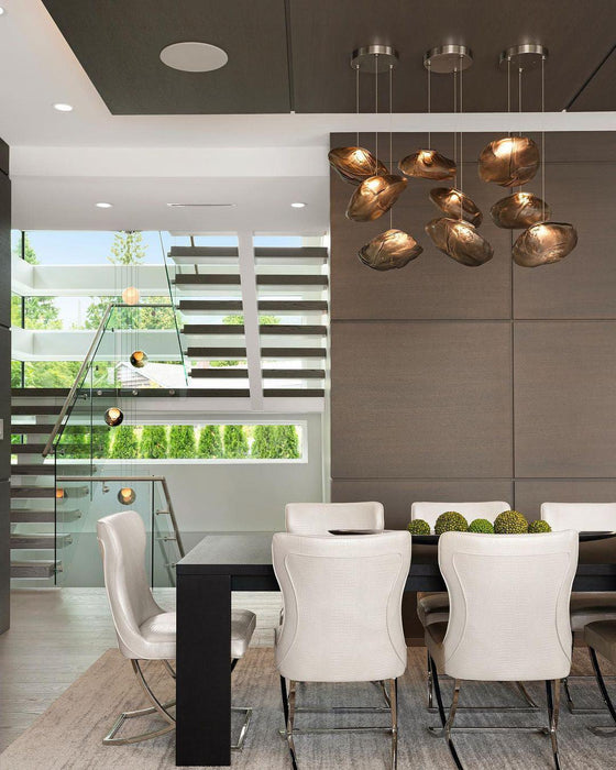 Blown Glass Random Pendant Light-DWHOME