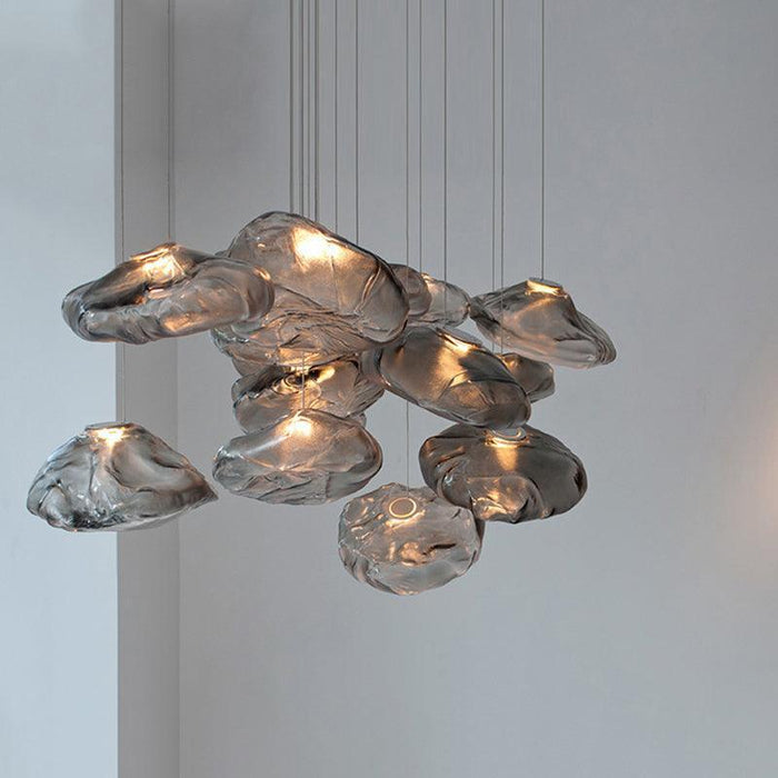 Blown Glass Random Pendant Light-DWHOME