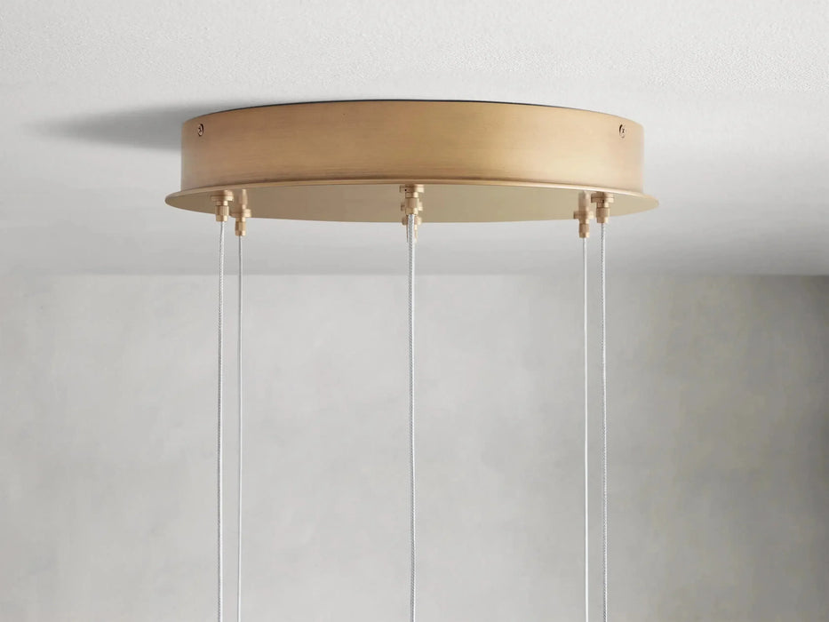 Arica Round Chandelier 3/7/15/36 Light-DWHOME