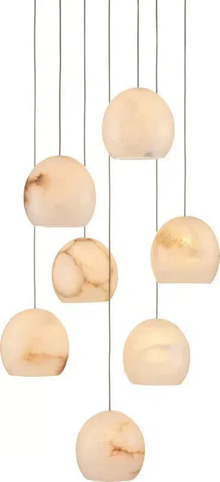 Arica Round Chandelier 3/7/15/36 Light-DWHOME