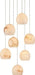 Arica Round Chandelier 3/7/15/36 Light-DWHOME