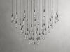 Soltaire Round Chandelier 58"W-DWHOME