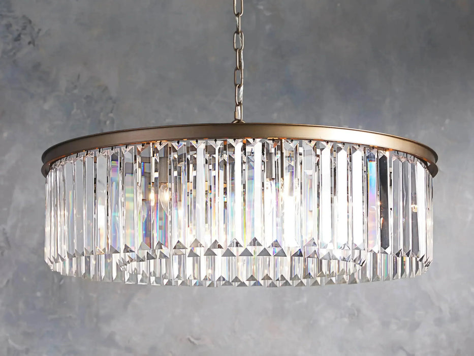 Leyland Round Chandelier-DWHOME