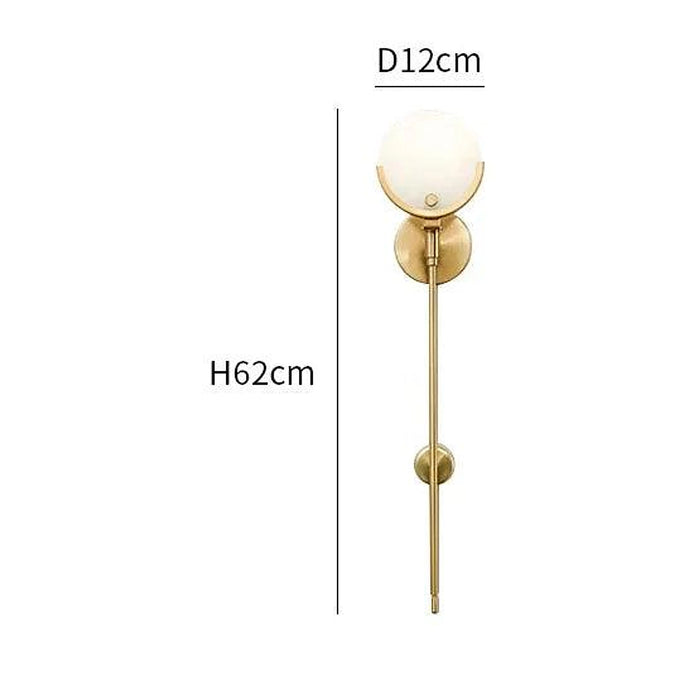 Natural Marble Wall Light Sconce-DWHOME