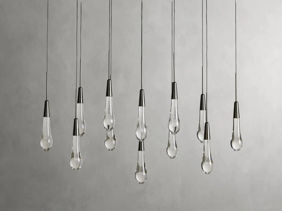 Soltaire Linear Chandelier 37"W-DWHOME