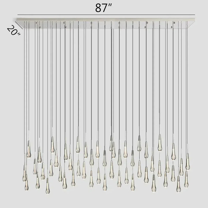 Soltaire Linear Chandelier 37"50"70"87"120"-DWHOME