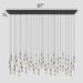 Soltaire Linear Chandelier 37"50"70"87"120"-DWHOME