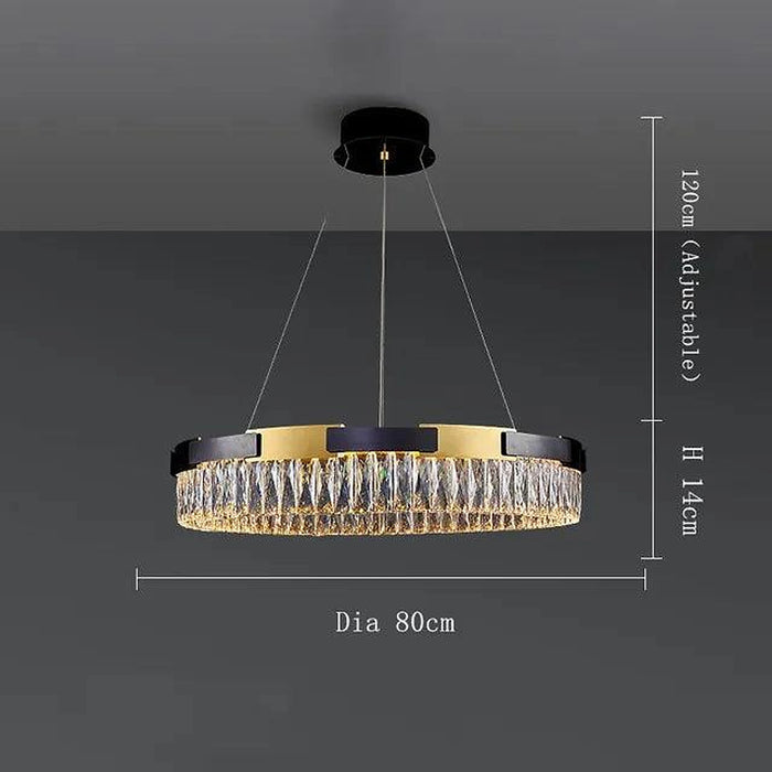 Luminaire contemporain en cristal Siena - DWHOME