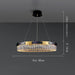 Siena Contemporary Crystal Light Fixture - DWHOME