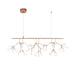 Rose Gold Firefly LED Chandelier-DWHOME