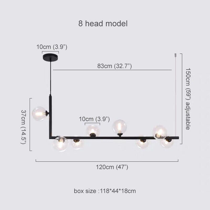 Luz Minimalist Line Kitchen Island Pendant Light - DWHOME
