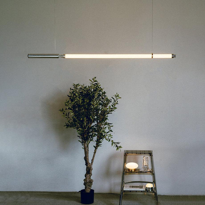 Solo Minimalist Strip Line Pendant Light - DWHOME