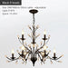 Wrought Iron Chandeliers 6/9 Lights - DWHOME