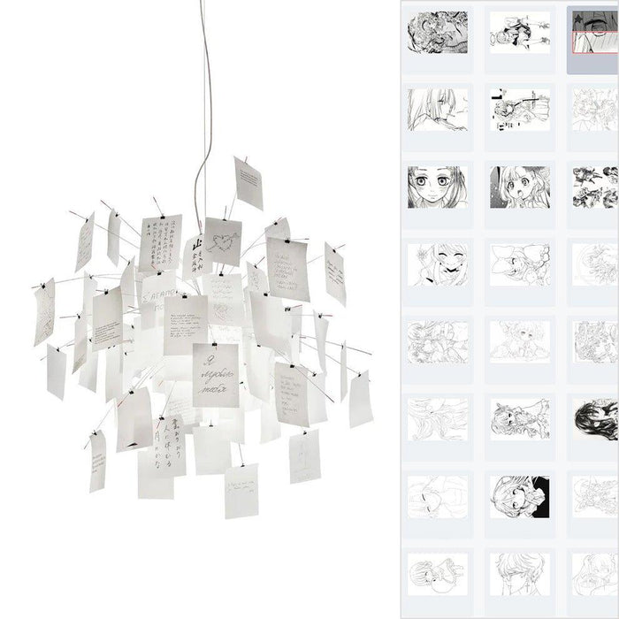 Paper Chandelier-DWHOME