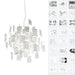 Paper Chandelier-DWHOME