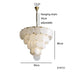 Natural Marble Modern Chandelier-DWHOME