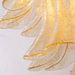 Murano Amber Lily Chandelier-DWHOME