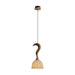 Elowen Twisted Wood Pendant Light-DWHOME