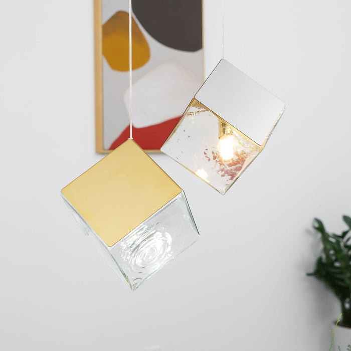 Cubic Luster Cascade Chandelier - Vakkerlight