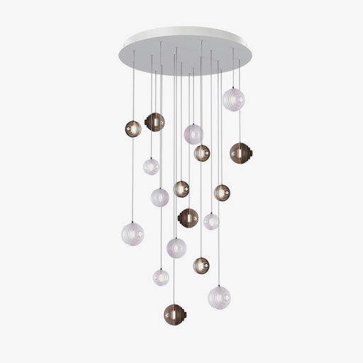 Cosmic Sphere Cascade Chandelier - 