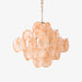 Aurelia Apricot Murano Glass Chandelier-DWHOME