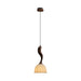 Elowen Twisted Wood Pendant Light-DWHOME
