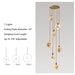 Moonshade Natural Marble Pendant Light Fixture - DWHOME