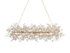 Fiore Oval Chandelier 62''74''-DWHOME