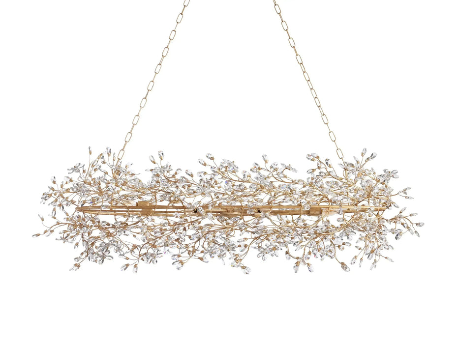 Fiore Oval Chandelier 62''74''-DWHOME