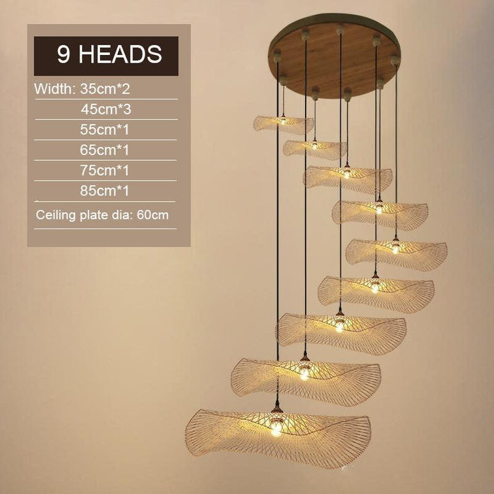 Wavy Strawhat Pendant Lights - DWHOME