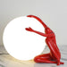 Humanoid Ball Holding Table Lamp - DWHOME