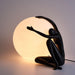 Humanoid Ball Holding Table Lamp - DWHOME