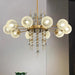 Acrylic and Gold Pendant Light - Ceiling Light - DWHOME