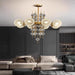 Acrylic and Gold Pendant Light - Ceiling Light - DWHOME