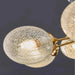 Acrylic and Gold Pendant Light - Ceiling Light - DWHOME
