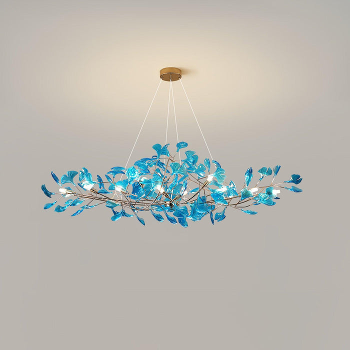 Acrylic Ginkgo Leaf Chandelier - DWHOME