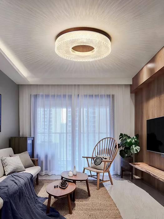 Acrylic Halo Round Ceiling Light - DWHOME