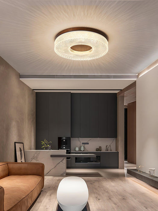 Acrylic Halo Round Ceiling Light - DWHOME