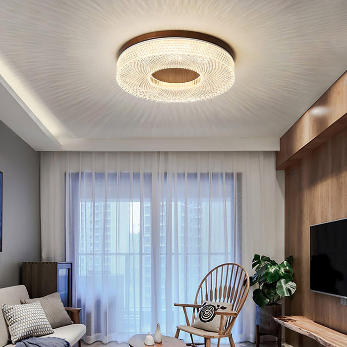 Acrylic Halo Round Ceiling Light - DWHOME
