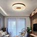 Acrylic Halo Round Ceiling Light - DWHOME