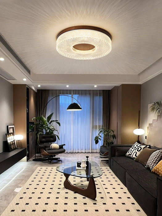 Acrylic Halo Round Ceiling Light - DWHOME