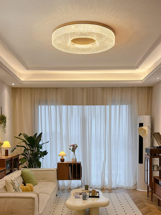 Acrylic Halo Round Ceiling Light - DWHOME