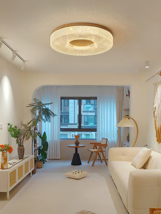 Acrylic Halo Round Ceiling Light - DWHOME