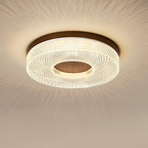 Acrylic Halo Round Ceiling Light-DWHOME